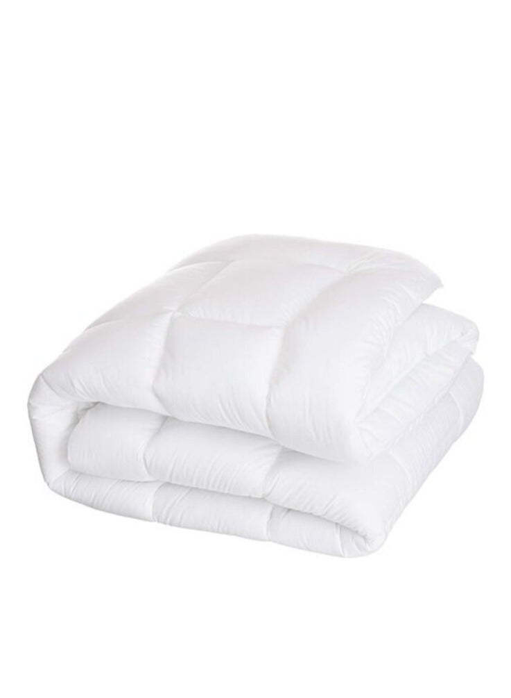 DEEP SLEEP Every Night Deep Sleep Down-Alternative Mattress Topper Pad - Fiber White Soft Fluffy (Double Size -W120 X L200 Cm) - Image 3