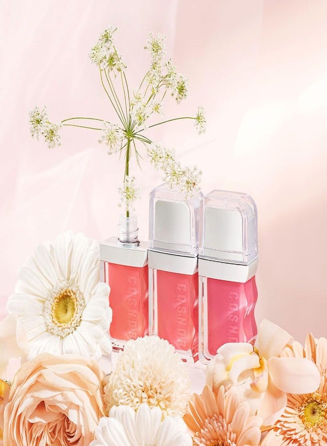 COSNORI Flow Wave Lip Tint - Vegan Glassy Lip Gloss, Lightweight & Long-lasting, Plant-derived Oil Moisturizer, K-Beauty (10 CORAL BOUQUET) - Image 2