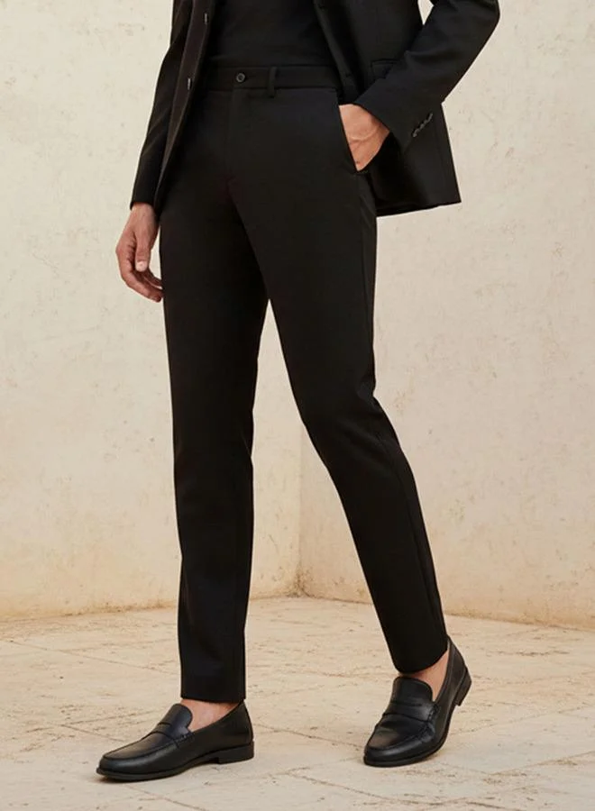 سبلاش فيڤ Men Slim Fit Formal Trousers