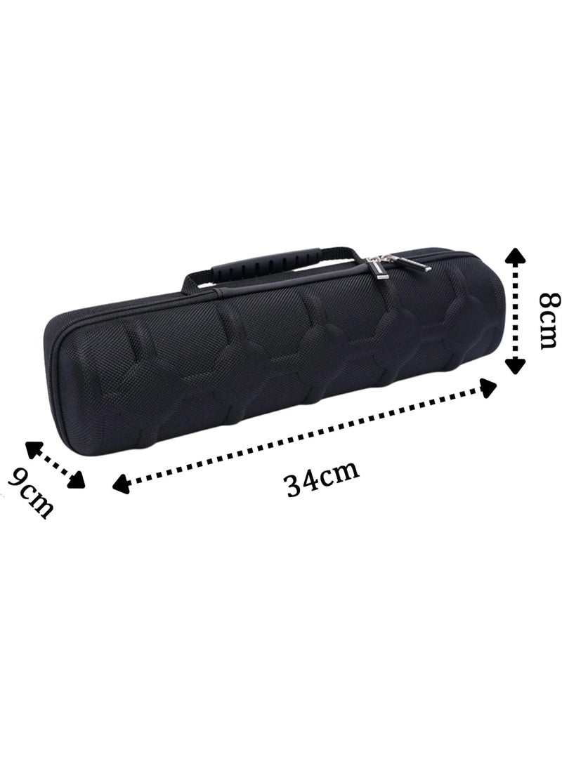 قضية السفر الساعة الصلبة ، 5 فتحة Watch Roll Case التخزين والمنظم للرجال والنساء ، مع وسادة الساعة المضادة للحركة - Image 5