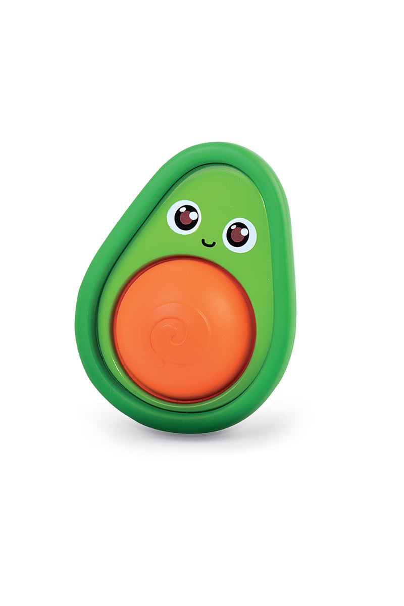 Little Learners Avocado & Bean Popper - Sensory Baby Toy - Image 2