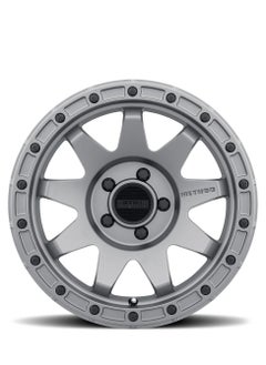 Method Race Wheels Mr317 Titanium Wheel With Aluminum (17 X 8.5 Inches /5 X 5 Mm, 0 Mm Offset) 