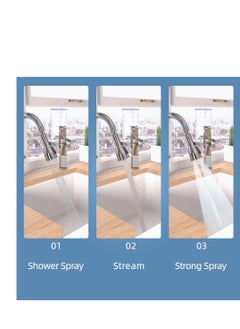 Excefore Faucet Spray Head, 360°Swivel Spout FM22 M24 Tap Spray Head Attachment, G1/2 Kitchen Taps 3 Modes Spray Tap Adapter Kitchen Sink Taps  - Image 2