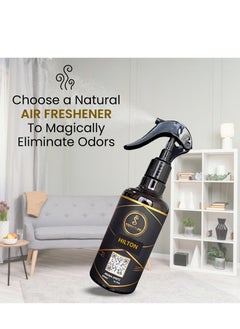 Scenta Flora HILTON – Aroma Spritz - Ready-to-Use Long-Lasting Air Freshener for Cars, Carpets, Curtains, Rooms, Fabrics, and Abayas (300 ml)  - Image 1