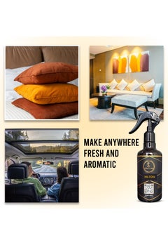 Scenta Flora HILTON – Aroma Spritz - Ready-to-Use Long-Lasting Air Freshener for Cars, Carpets, Curtains, Rooms, Fabrics, and Abayas (300 ml)  - Image 4