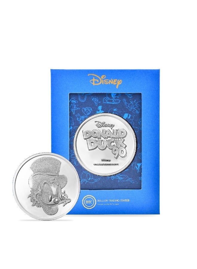 BTC Disney Mr. Scrooge 50 Grams Silver Coin 999.0 Silver - Image 3