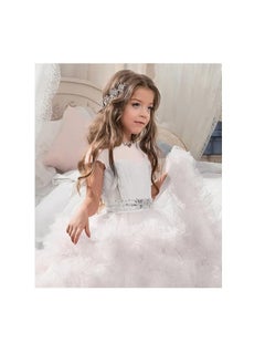 Daddy's Angel Stunning V-Back Luxury Pageant Tulle Ball Gowns for Girls  - Image 3