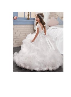 Daddy's Angel Stunning V-Back Luxury Pageant Tulle Ball Gowns for Girls  - Image 4