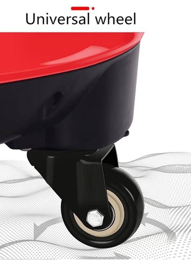 Multi-function electric scooter Red for children, Three-wheel electric scooter Red with double drive, music and light, CN plug, styleKids Electric Car / Electric Scooter red for Kids Girls Remote Control Car Toy - Image 5