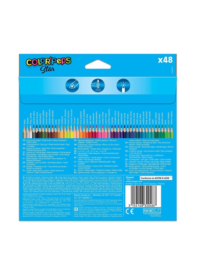 Maped 48-Piece Colour Pencils Multicolour - Image 2