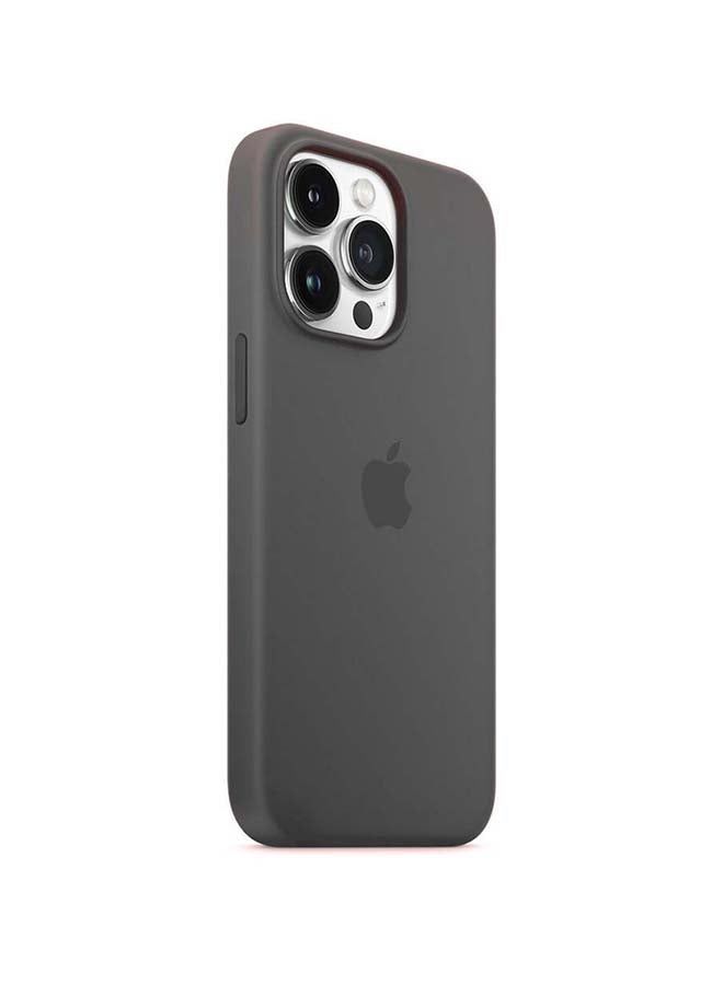 غطاء سيليكون لجهاز iPhone 13 Pro Max 6.7 بوصة رمادي غامق - Image 2