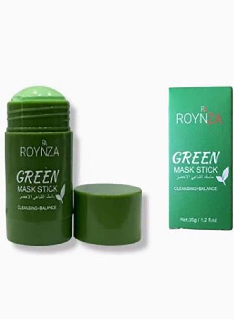 ROYNZA Green Tea Oil Control Purifying Solid Mask 35g - Image 1