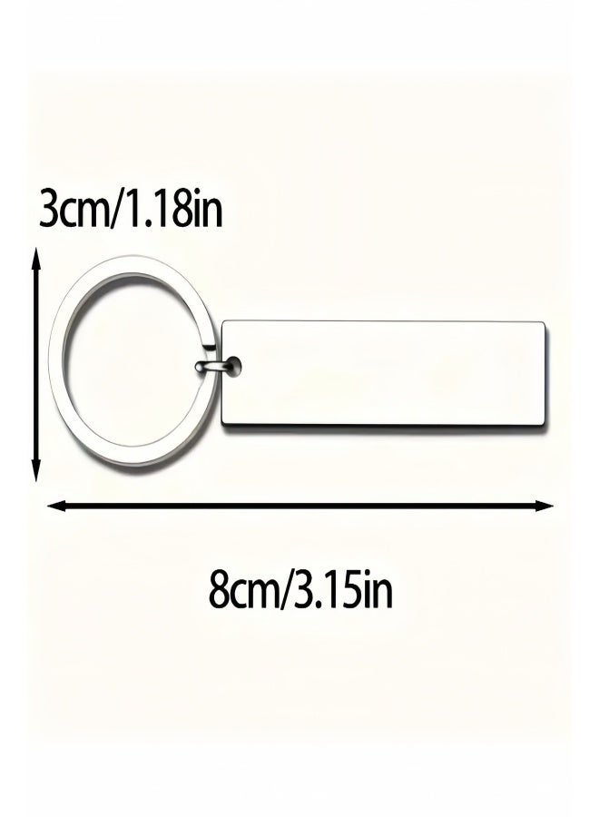 Inspirational Arabic Laser Engraved Keychain Meaningful Gift for Loved Ones Women & Men Perfect for Daily Use Clips to Bags or Keys Keeps Inspirational Messages Close Durable Material Stands Up to Commutes Errands or Workdays Routine - Image 5