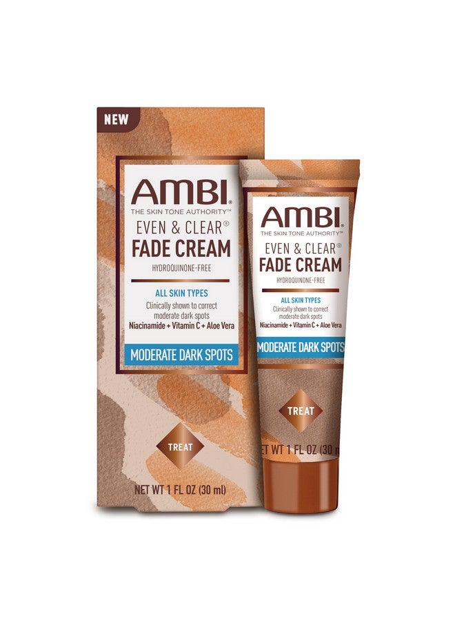 أمبي كريم أمبي الموحد والشفاف، خالي من الهيدروكينون، علاج فرط التصبغ، مصحح للبقع الداكنة، نتائج في أقل من 4 أسابيع، نياسيناميد، صبار الألوفيرا، فيتامين سي، 1 أونصة سائلة - Image 1