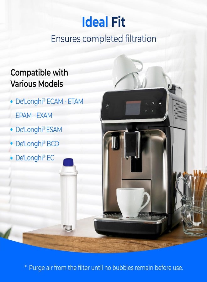 Waterdrop DLS C002 Coffee Water Filter, Replacement for De'Longhi® Filter, De'Longhi® Magnifica Evo Water Filter, ECAM/ETAM/EPAM Series, EC680/5, TÜV SÜD Certified, 2 Pack - Image 4