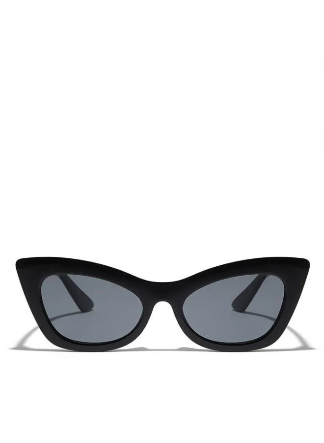 Blackout COURTNEY Women Black Sunglasses - Frame Material: Thermoplastic Rubber (TR90)- Frame Color: Black-Lens Color: Gray  - Full Rim