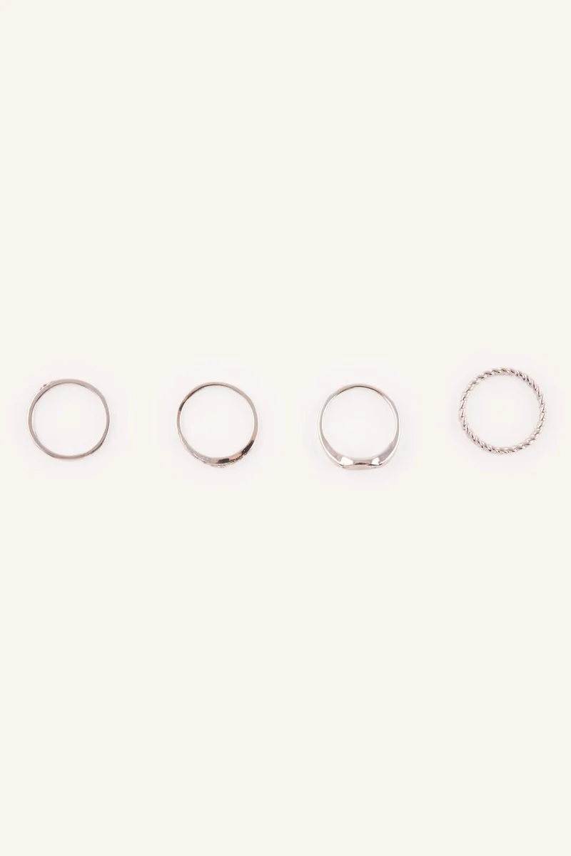 ديفاكتو Woman 4 Piece Rings