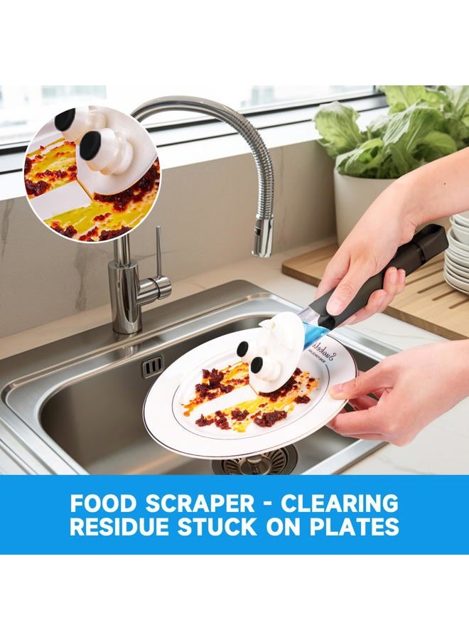 AMAZYC-US Smile Sponge Dish Wand Sponge Holder for Round Smiley Face Sponge Soap Dispensing Handle for Round Smiley Face Sponge Upgraded Design - Image 3