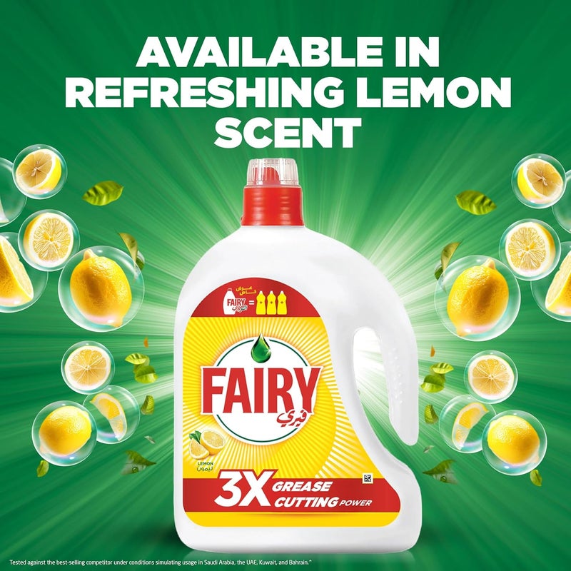 Fairy Lemon Liquid Dishwashing Soap 2200ML - Image 4
