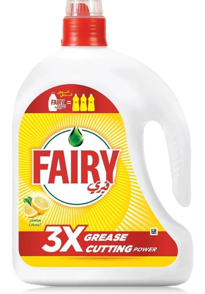 Fairy Lemon Liquid Dishwashing Soap 2200ML