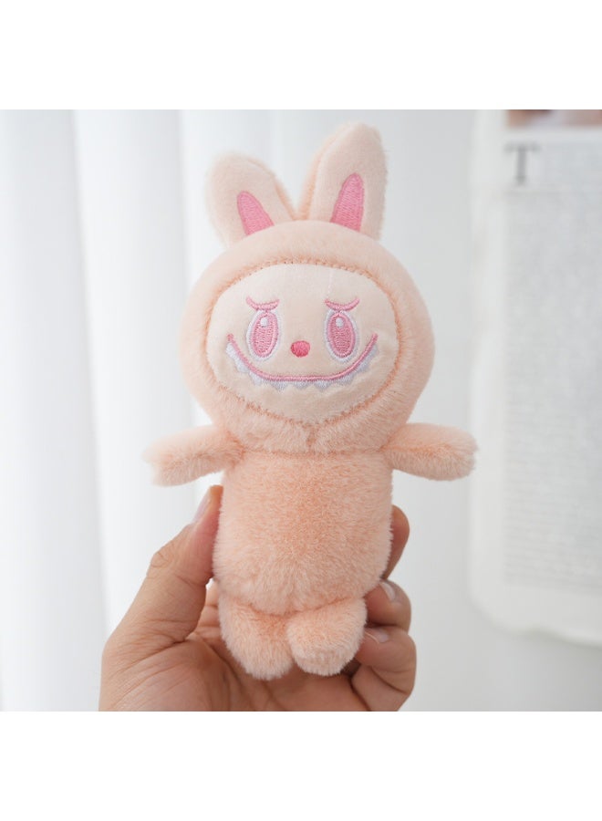 1 Pcs Cartoon Labubu Plush Figurine, Keychain, Bag Pendant  - Image 1