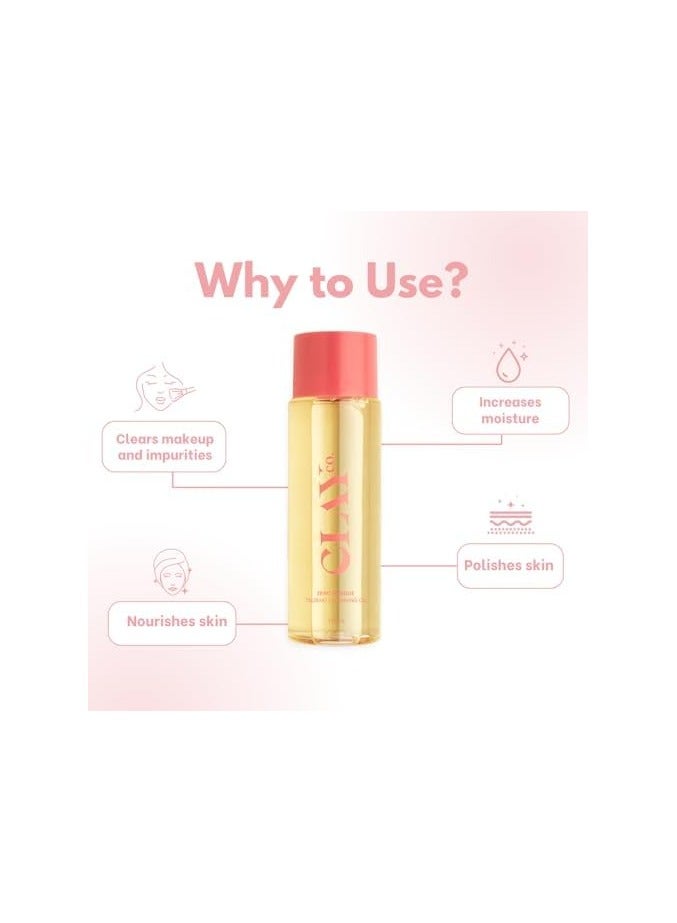 Clayco Zero-Residue Tsubaki Cleansing Oil | With Goodness Of Vitamin A, B, D & E | Protects From Sun Damage & Environmental Factors | Deep Cleansing & Youthful Glow | For Men & Women (100Ml) - Image 3