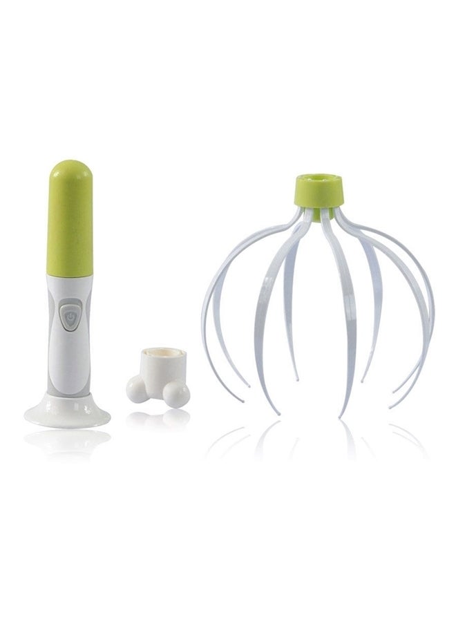 Loquat 3 In 1 Mini Electric Massager Kit Green/White - Image 1