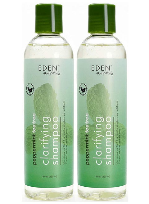 Peppermint Tea Tree Clarifying Shampoo 2 Pack