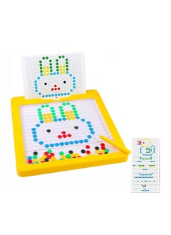 Magnetic Drawing Doodle Board for Kids 31.5x31.5cm Fun Doodle Board with Magnetic Pen and Beads Colourful Educational Magnet Drawing Board to Form Various Patterns with Magnetic Pen - pzsku/Z026C95E16A65BC6E3FEFZ/45/_/1702436805/3ad4ea9a-0694-4a4d-9a8a-ef098d7e2edf