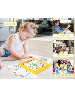 Magnetic Drawing Doodle Board for Kids 31.5x31.5cm Fun Doodle Board with Magnetic Pen and Beads Colourful Educational Magnet Drawing Board to Form Various Patterns with Magnetic Pen - pzsku/Z026C95E16A65BC6E3FEFZ/45/_/1702436806/11875a5f-f797-423e-a1bb-aa7681a5d064