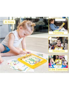 Magnetic Drawing Doodle Board for Kids 31.5x31.5cm Fun Doodle Board with Magnetic Pen and Beads Colourful Educational Magnet Drawing Board to Form Various Patterns with Magnetic Pen - pzsku/Z026C95E16A65BC6E3FEFZ/45/_/1734076790/5242f0af-221f-4566-8a9a-dd2b67d93d3f