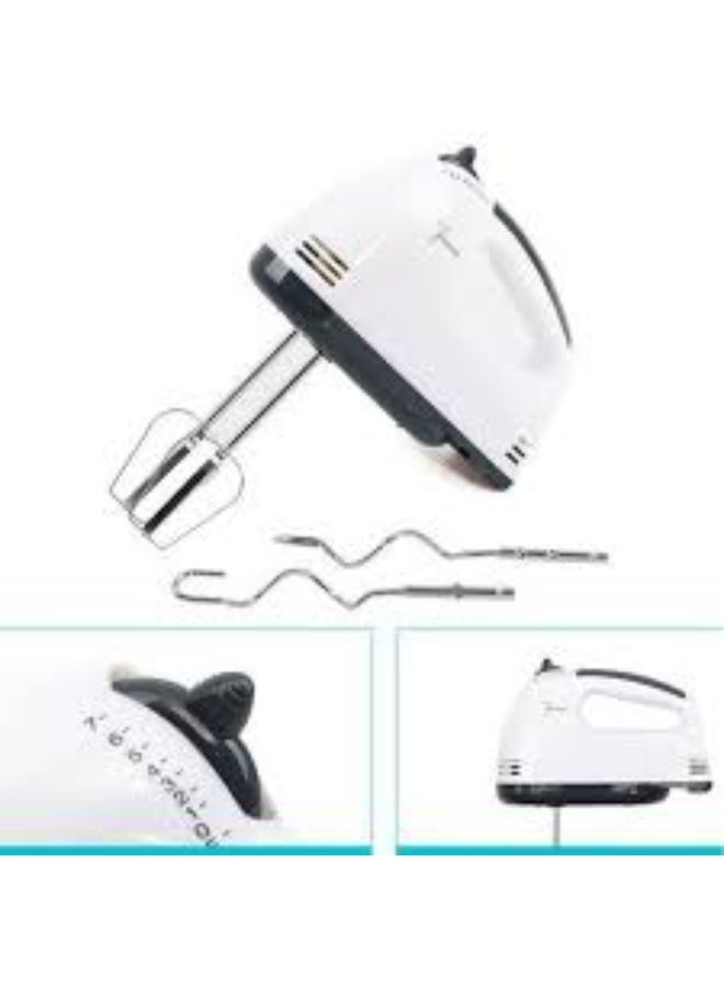 خلاط كهربائي محمول بـ 7 سرعات مع 4 مضارب من الفولاذ المقاوم للصدأ - Image 5