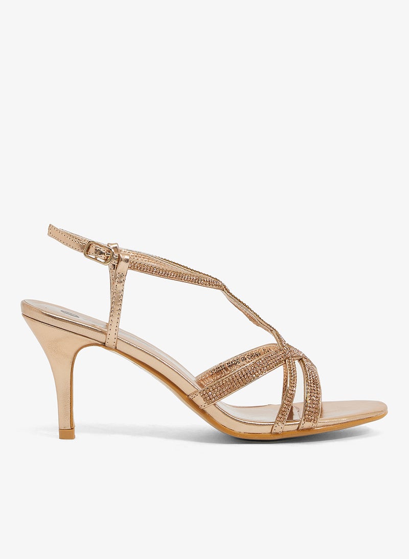 سبوت أون صندل بكعب عالٍ - Image 1