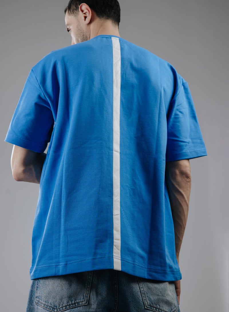 Snugface The Strap Oversized Men's T-Shirts - Image 2