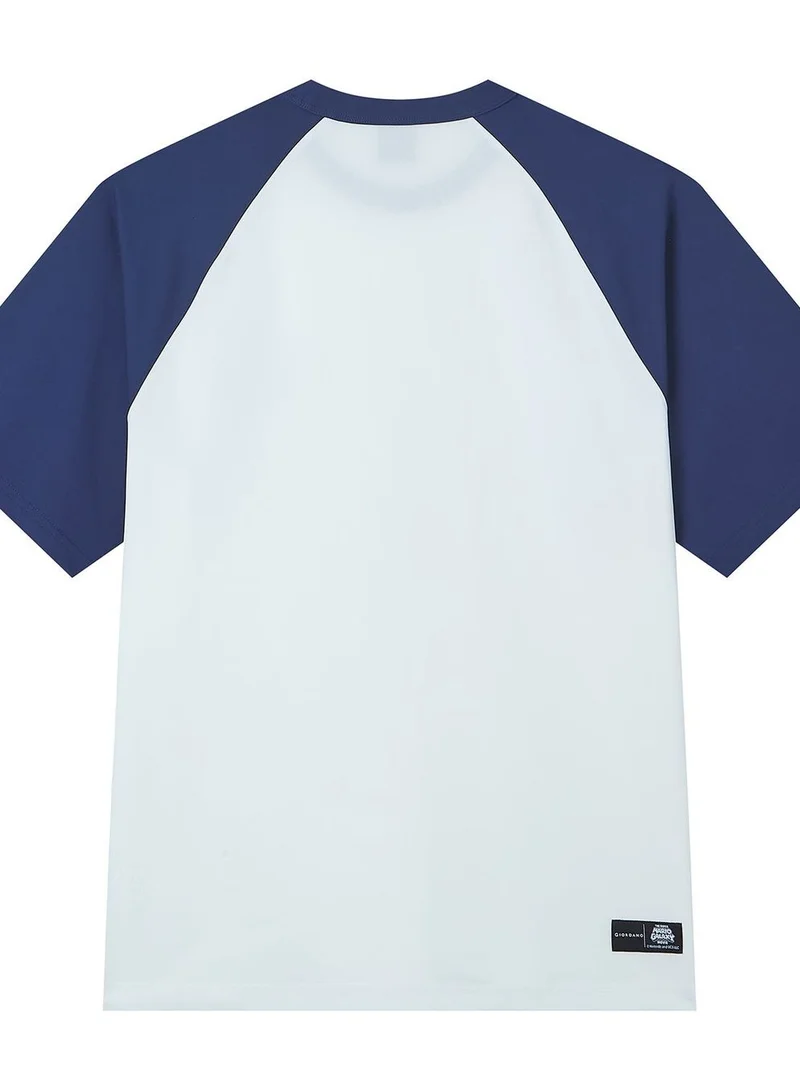 Giordano  Men Relaxed Mario Raglan Printed Tee for Men | Best Price UAE