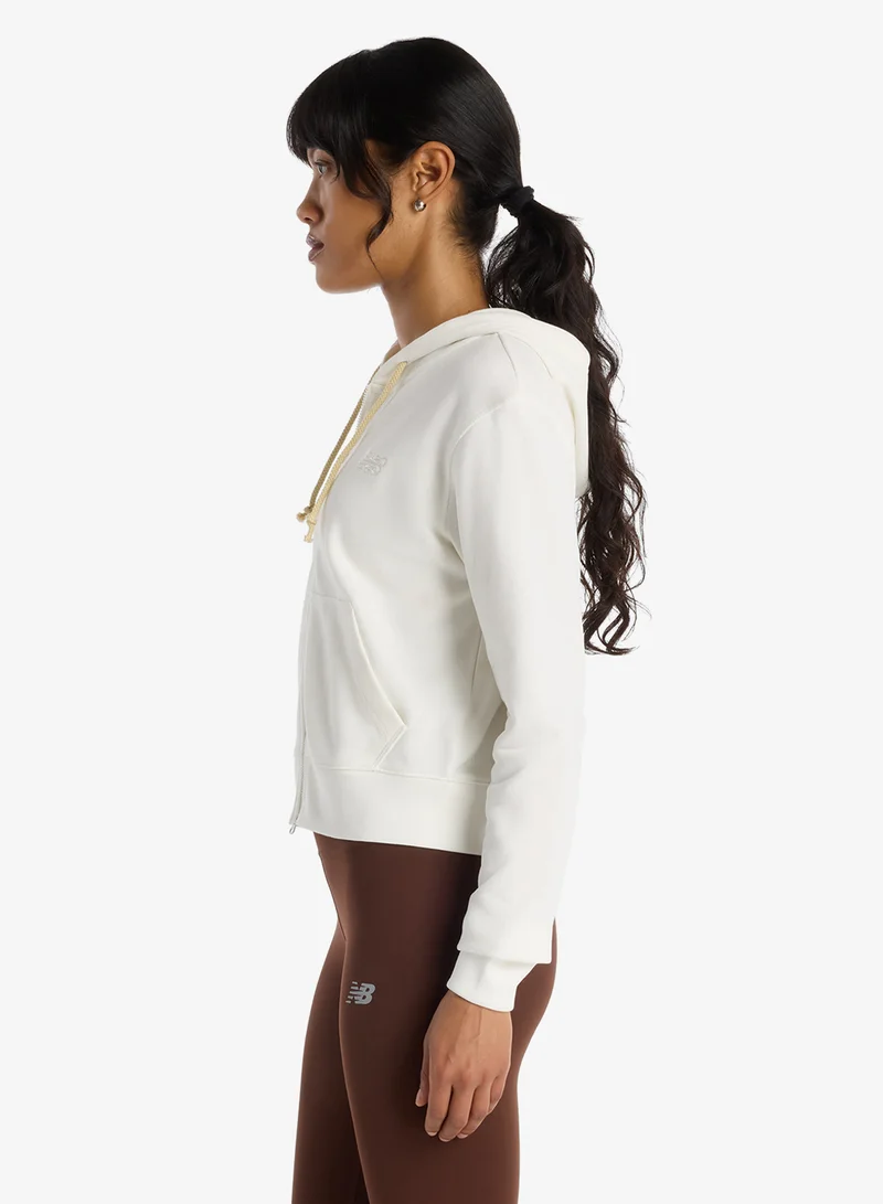 New Balance SEA SALT (SST) Coastal Fleece Full Zip Jacket for Women | Best Price UAE