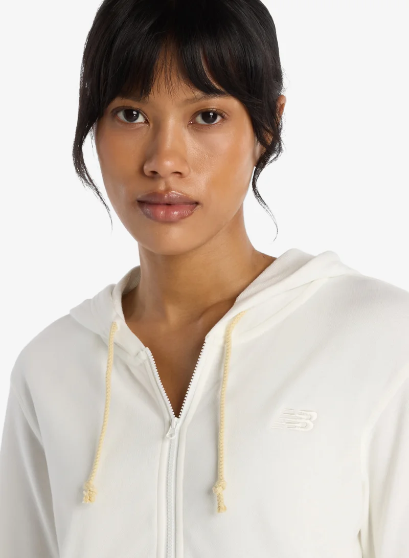 New Balance SEA SALT (SST) Coastal Fleece Full Zip Jacket for Women | Best Price UAE