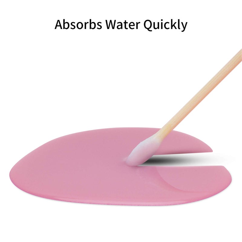 tifanso 500 Count Cotton Swabs, Natural Double Round Strong Wooden Cotton Tip Sticks Buds for Ears, Cruelty-Free Ear Swabs with Storage Box - Image 4