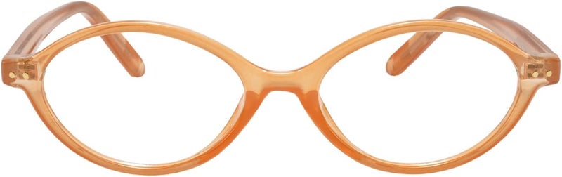 TIJN Olisa Blue Light Blocking Glasses for Women Men,Retro Oval Frame Bluelight Eyeglasses for Gaming/Computer/Screen - Image 2