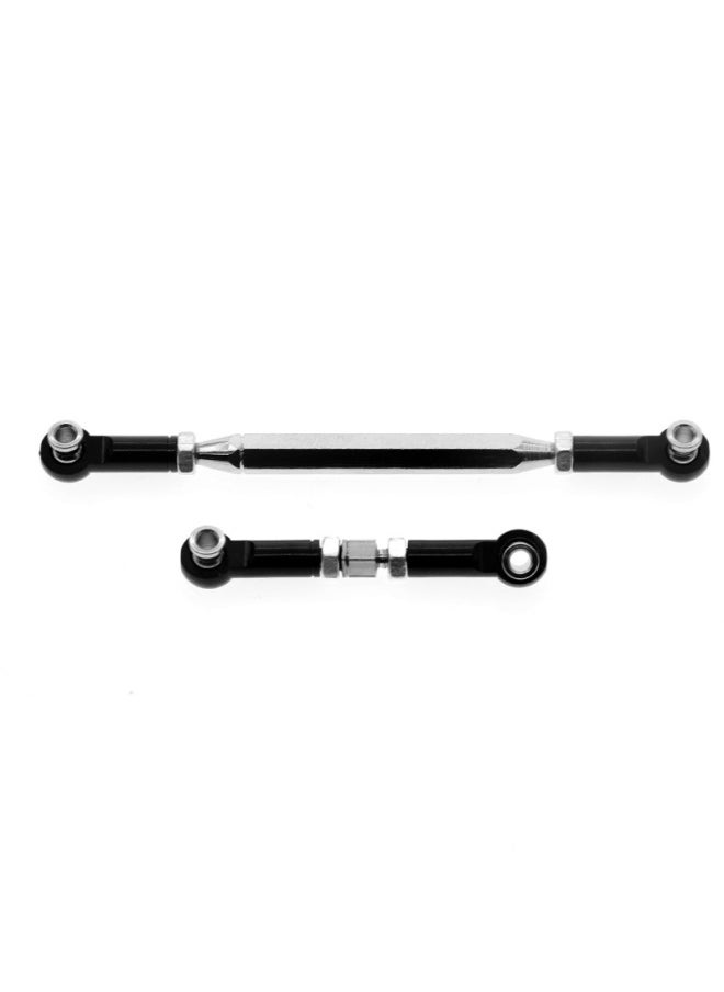 Mangniu D90 99S Metal Steering Rod RC Remote Control Car Off-road Climbing DIY Modified Upgrade Model-Color:Silver  - Image 3