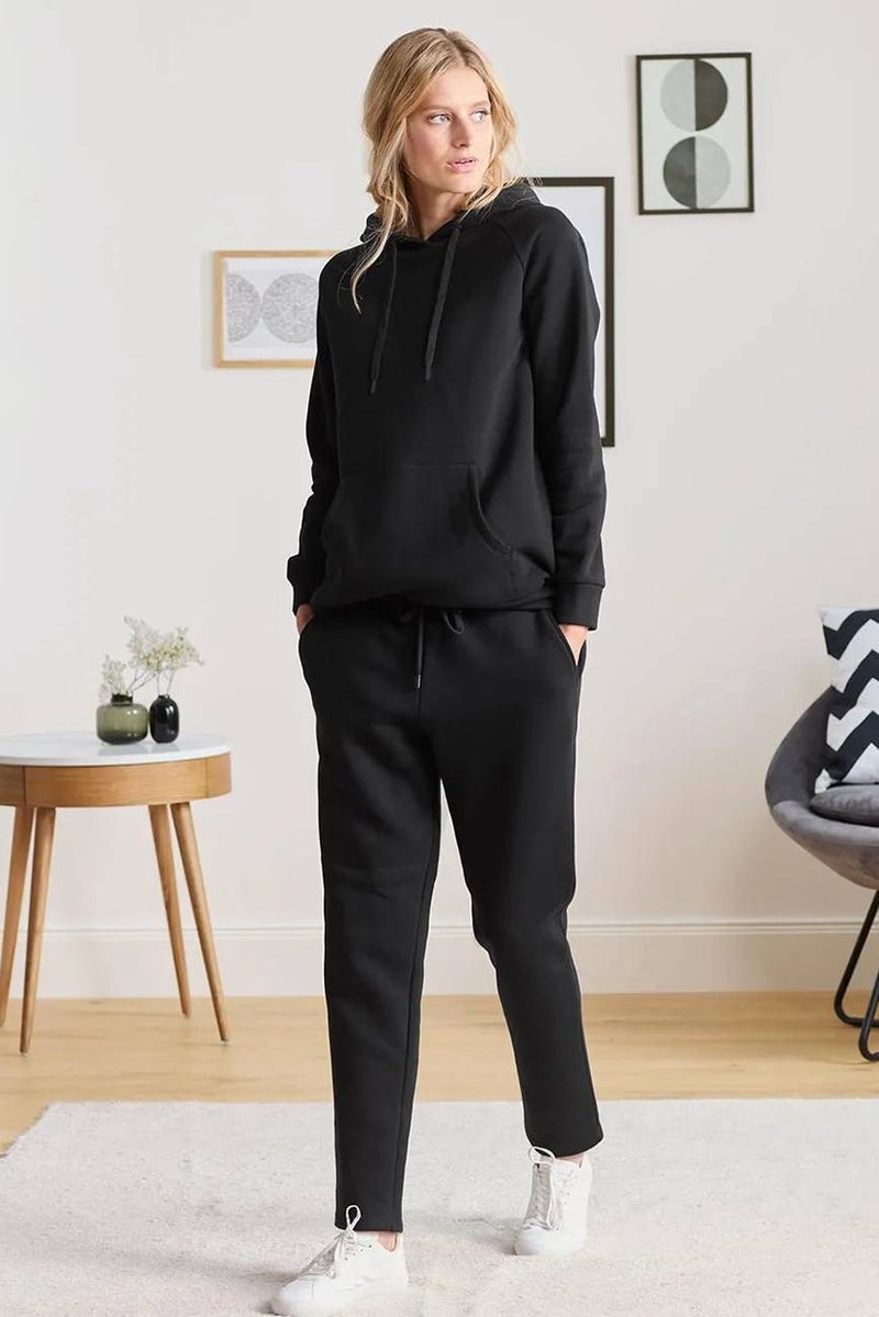 Tchibo Women Drawstrings Sweatpants, Black  - Image 1