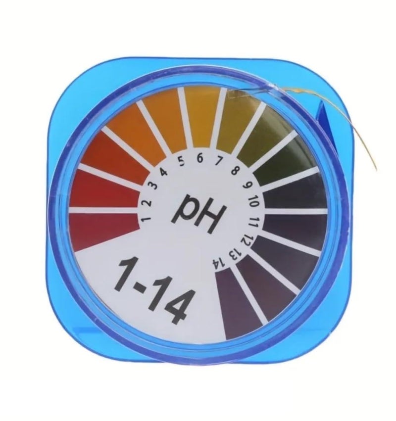 pH Test Strips, Range 1-14, 100 Strips, Water Treatment, Easy to Read - Image 1