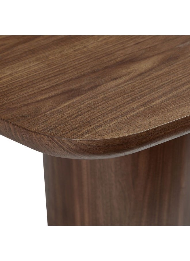 DANUBE HOME Rorvik Sideboard Cabinet Strong And Sturdy Kitchen Organiser Rack Modern Design Buffet Cabinet Side Board For Dining Room Bar Kitchen L160Xw45Xh85Cm - Walnut  - Image 3