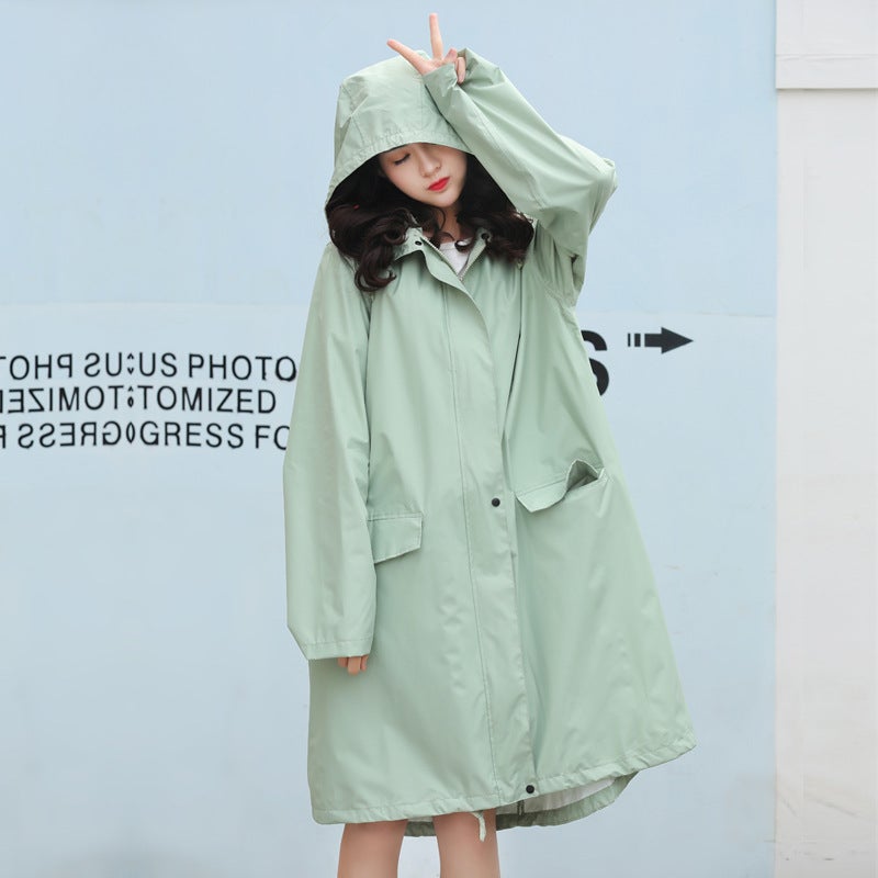 Rainstorm-Proof Japanese Women'S Fashion Windbreaker Raincoat Women'S Men'S And Women'S Walking Casual Raincoat Overseas E-Commerce - Image 5