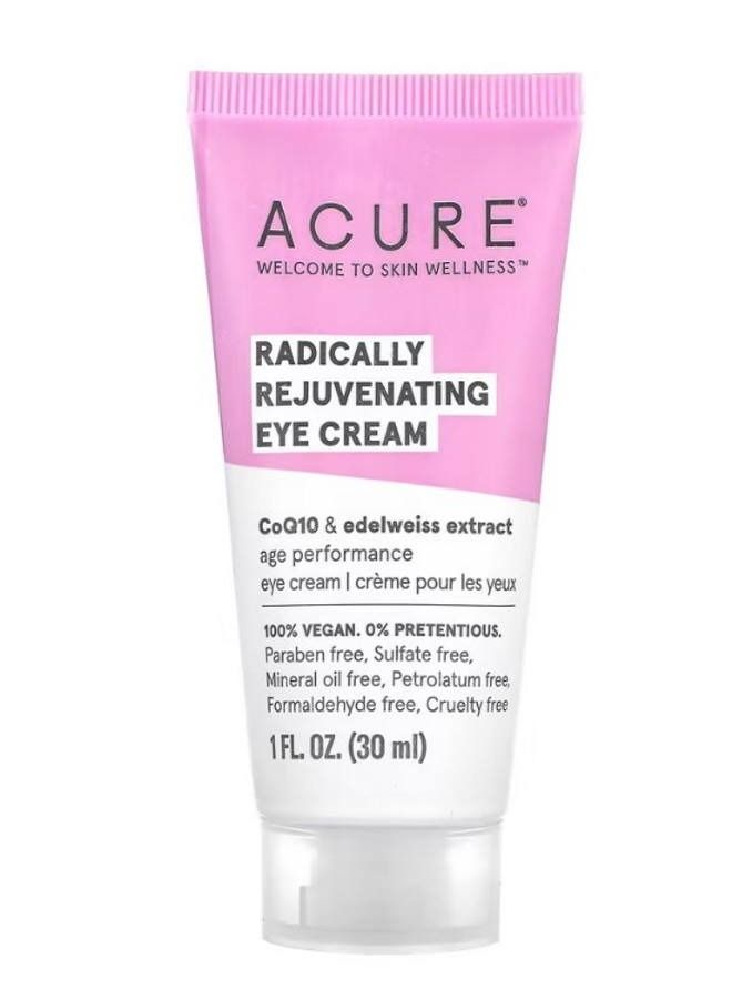 Acure Radically Rejuvenating Eye Cream 1 fl oz 30 ml - Image 1