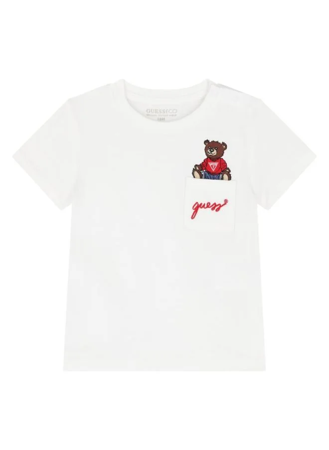 جس Kids Crew Neck T-Shirt