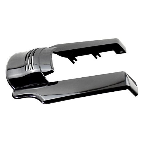 CARGLETRUE 5'' Stretched Rear Fender Extension Filler Fit For Harley Touring Electra Glide Road Glide Road King Street Glide 2014-2023 (Gloss Black) - Image 3