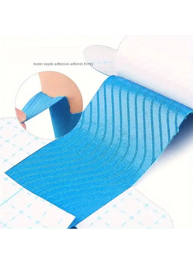 10pcs Precut Heel Leg Muscle Support Tape Beige Adhesive Strips For Plantar Fasciitis Achilles Tendon Hiking Running Jumping Instant Heel Lift Tendon Stabilization No Tools Needed - Image 2