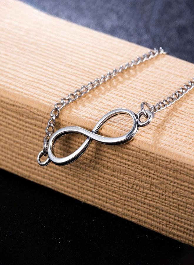 Take Two Infinity Symbol Thin Chain Bracelet - Image 3