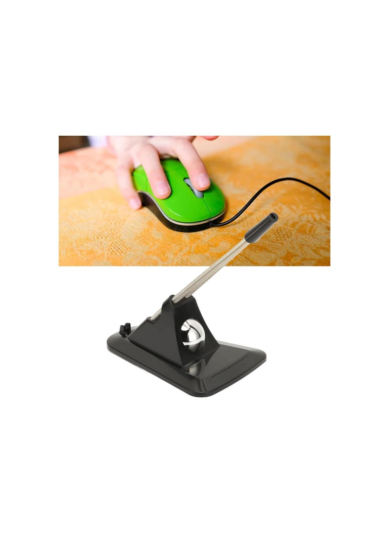 Generic - Gaming Mouse Bungee, Universal Stylish Simple Rustproof Mouse Cord Management Mouse Cable Holder, Wired Mouse Support, for Esports, Black/White(Black) - Image 1